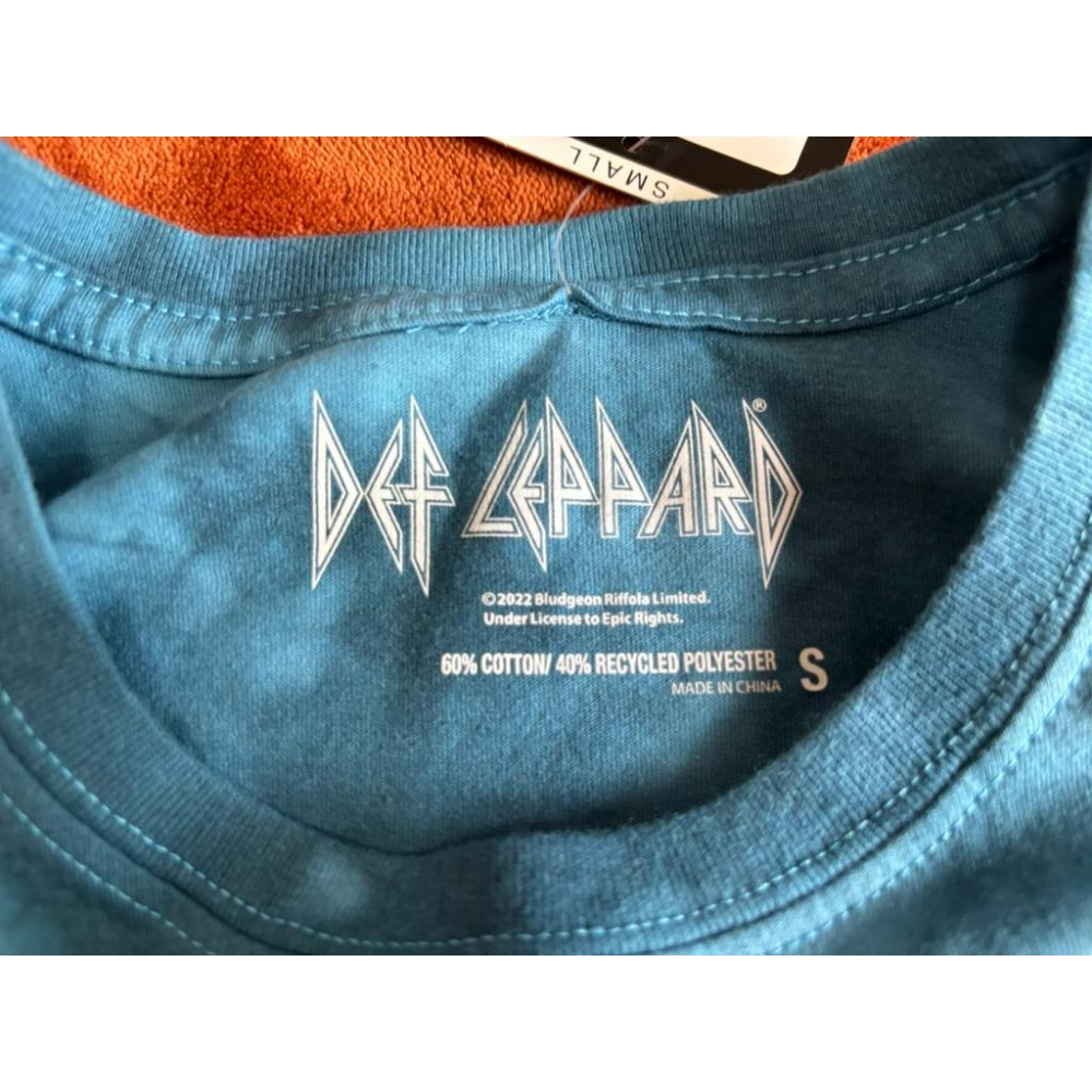 【H4】全新搖滾樂團威豹樂團Def Lepeord渲染短T SZ S-細節圖4