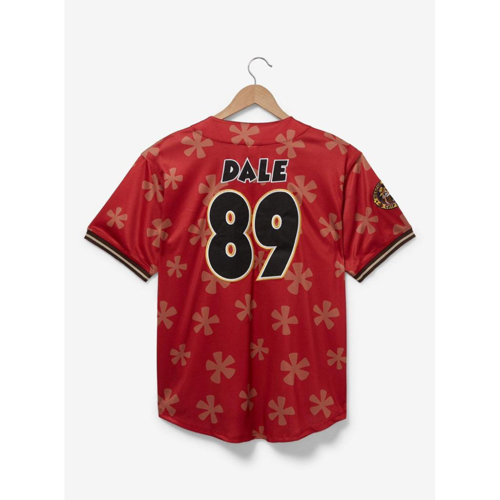 【G6】全新迪士尼Disney Rescue Rangers Dale BoxLunch棒球球衣SZ S-細節圖2