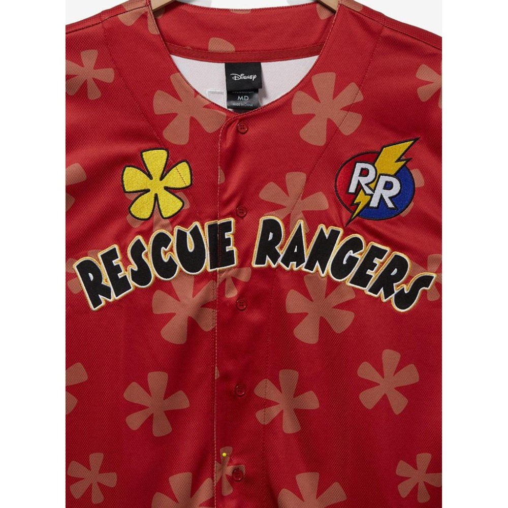 【G6】全新迪士尼Disney Rescue Rangers Dale BoxLunch棒球球衣SZ S-細節圖3