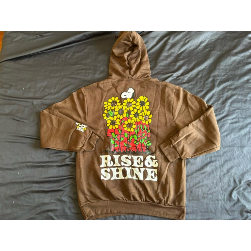 【J4】全新史努比Snoopy Peanuts Woodstock糊塗塌客帽T SZ M-細節圖5