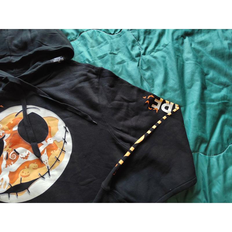 【I7】全新聖誕驚魂夜The Nightmare Before Christmas帽T  SZ XL-細節圖3