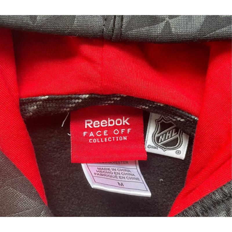 【I5】全新 Reebok Face off系列NHL紐澤西魔鬼New Jersey Devils帽T  SZ S-細節圖4