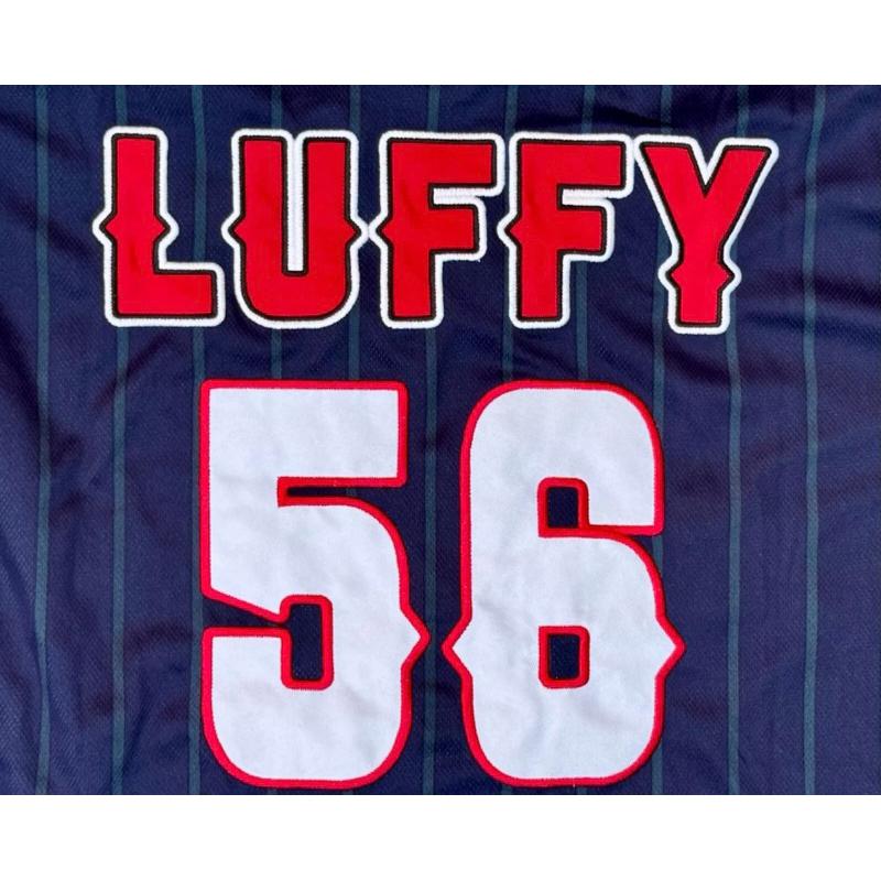 【O2】Boxlunch 全新One Piece航海王魯夫Luffy Straw Hat Jersey棒球球衣SZ L-細節圖4