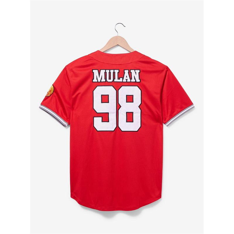 【R3】全新花木蘭木須龍Disney Mulan Mushu Jersey BoxLunch球衣 SZ L-細節圖2