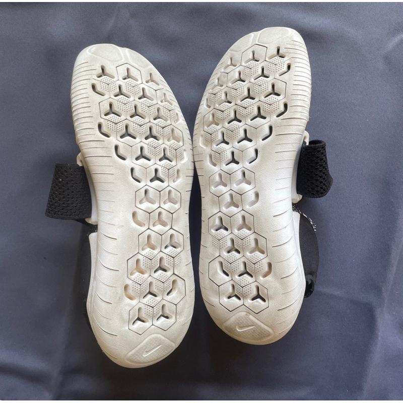 二手NIKE Free飛線魔術貼忍者 赤足呂布跑鞋US6.5-細節圖4