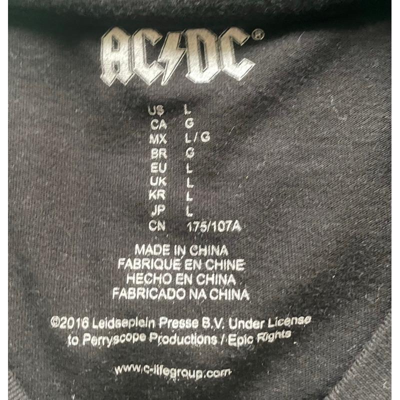 【A4】二手AC/DC官方短T  SZ L-細節圖3