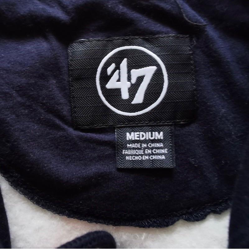 【I5】二手很新47Brand 密爾瓦基釀酒人Milwaukee Brewers帽T SZ M-細節圖5