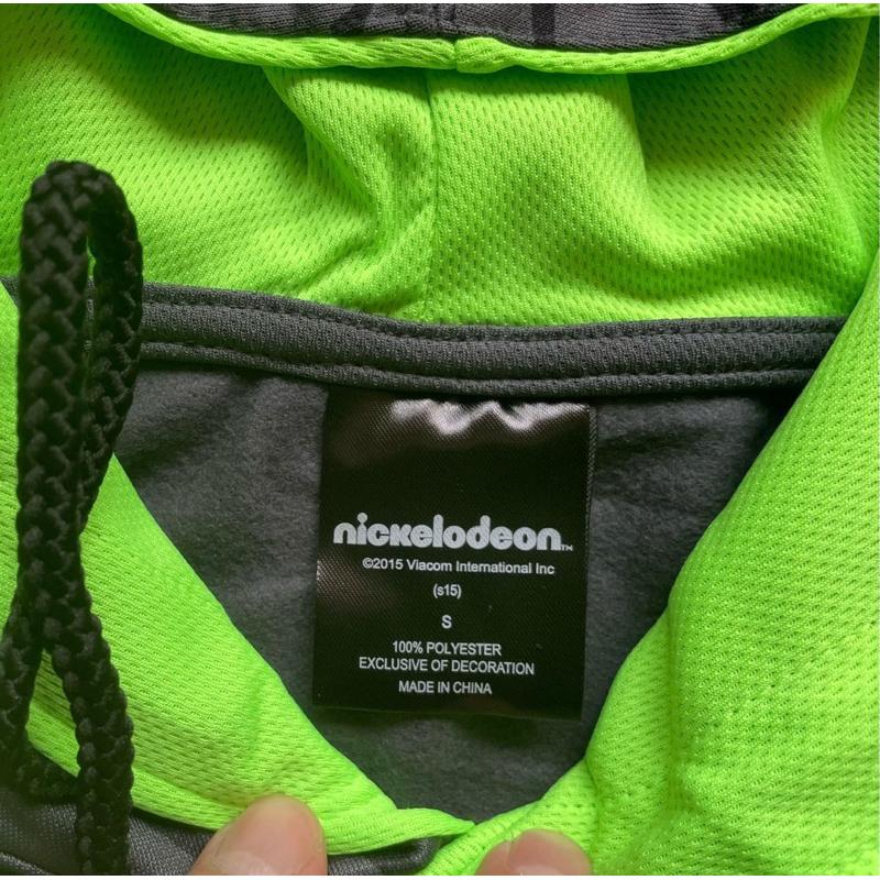 【J3】全新Nikelodeon忍者龜官方帽T SZ S-細節圖3