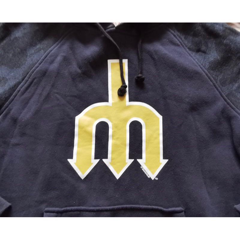 【I6】二手古著47Brand Vintage 西雅圖水手Seattle Mariners帽T SZ M-細節圖2