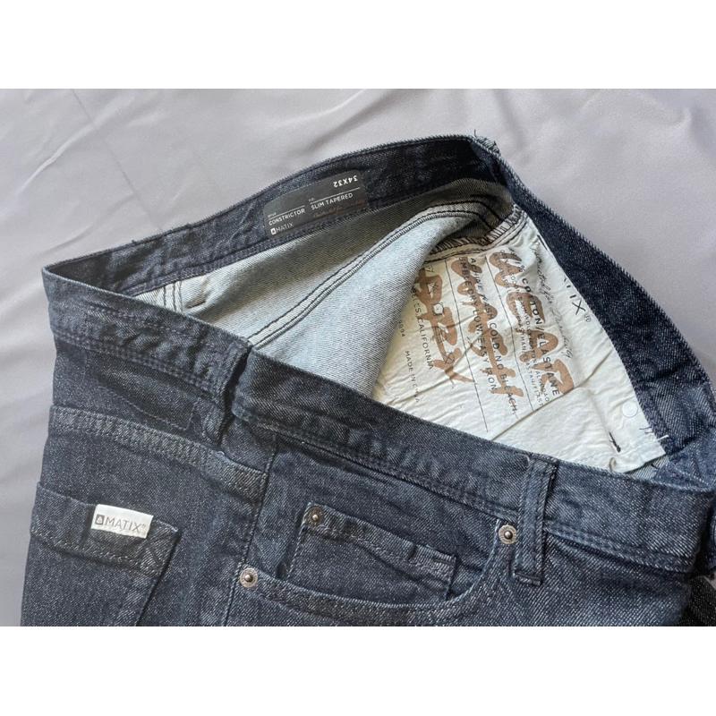 全新西海岸滑板大牌Matix 牛仔褲  SZ 34-細節圖4