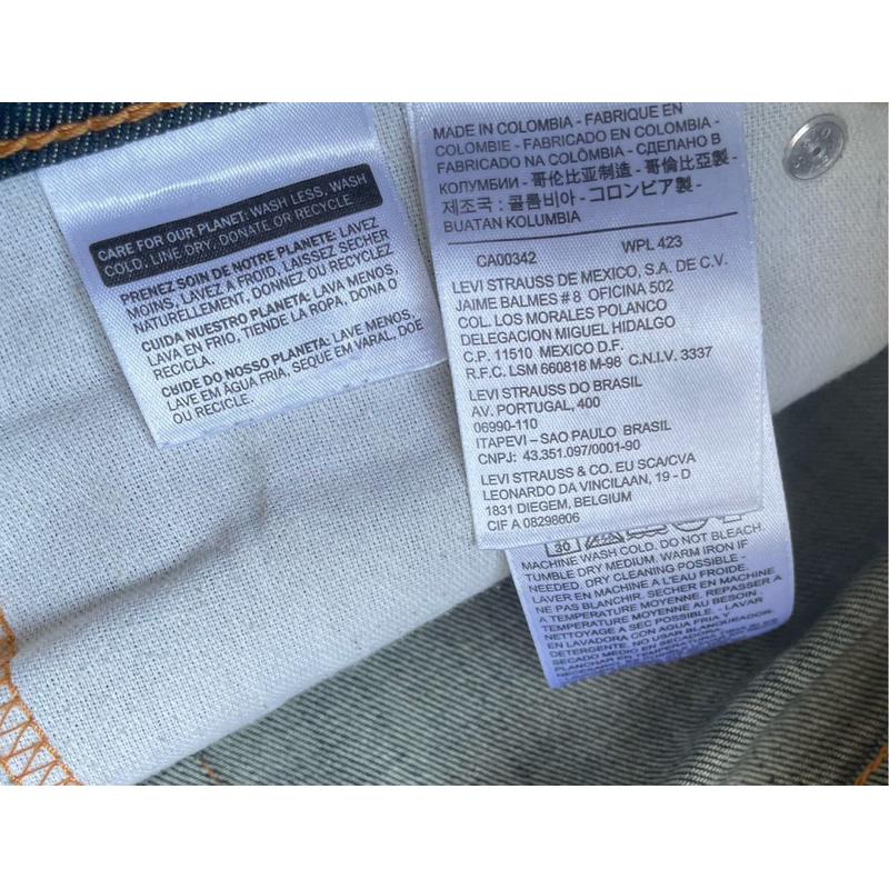 二手Levi＇s 511 小直筒牛仔褲W31 L30-細節圖3