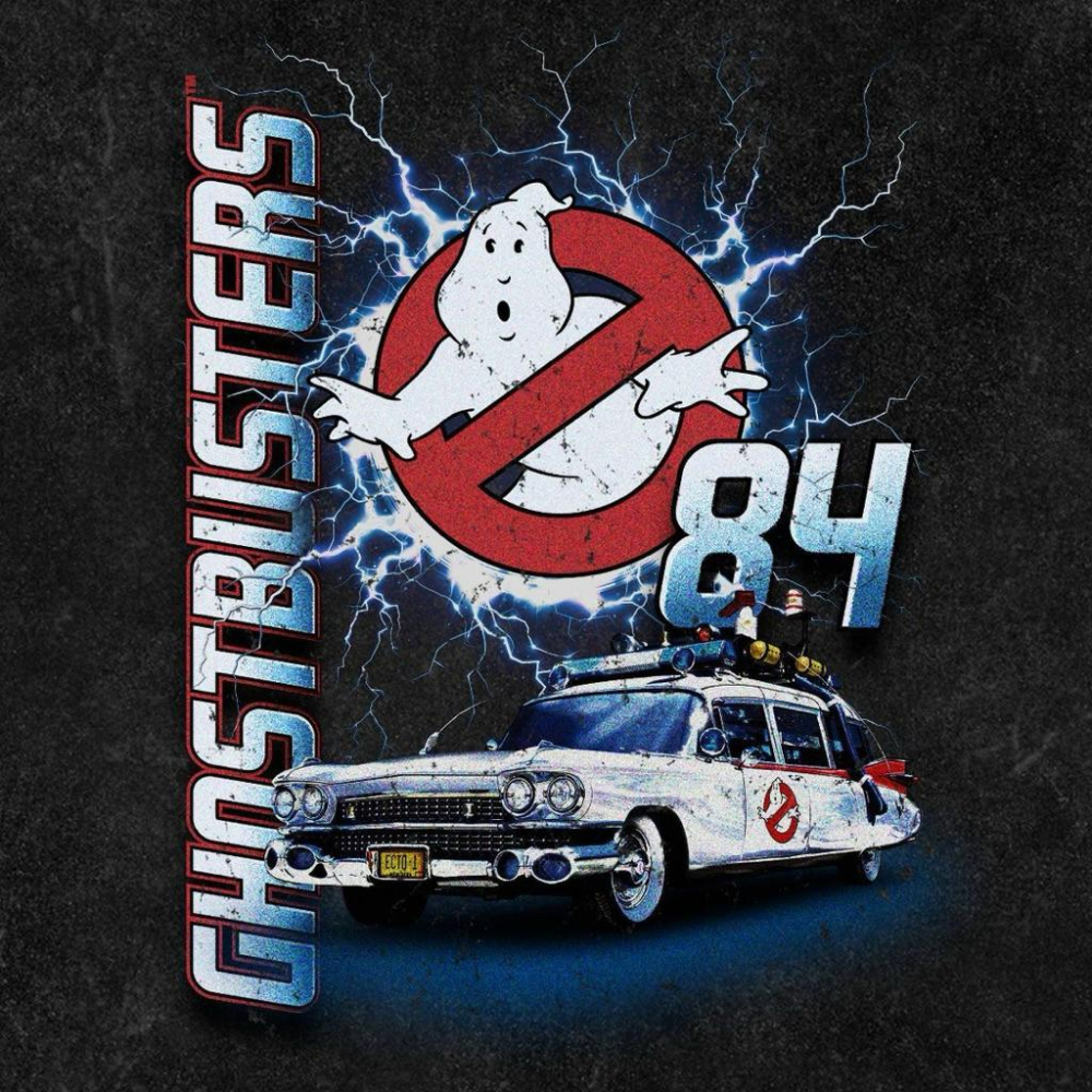 【K4】全新洗舊魔鬼剋星Ghostbusters短T SZ L-細節圖2