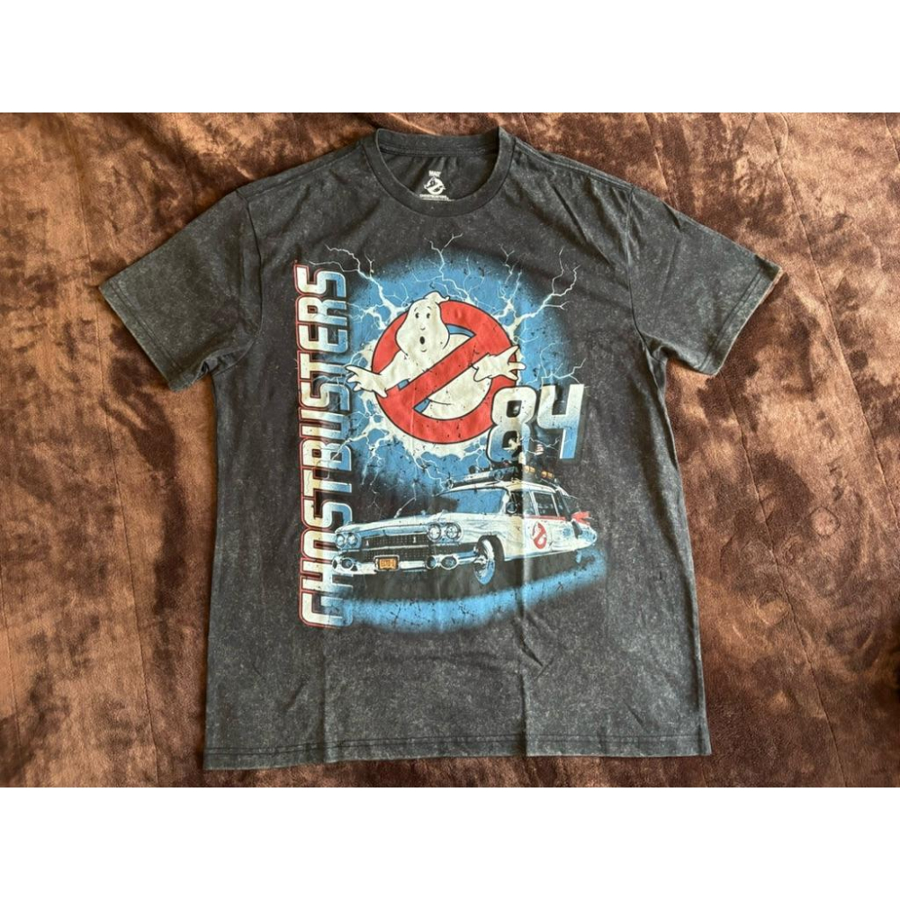 【K4】全新洗舊魔鬼剋星Ghostbusters短T SZ L-細節圖3