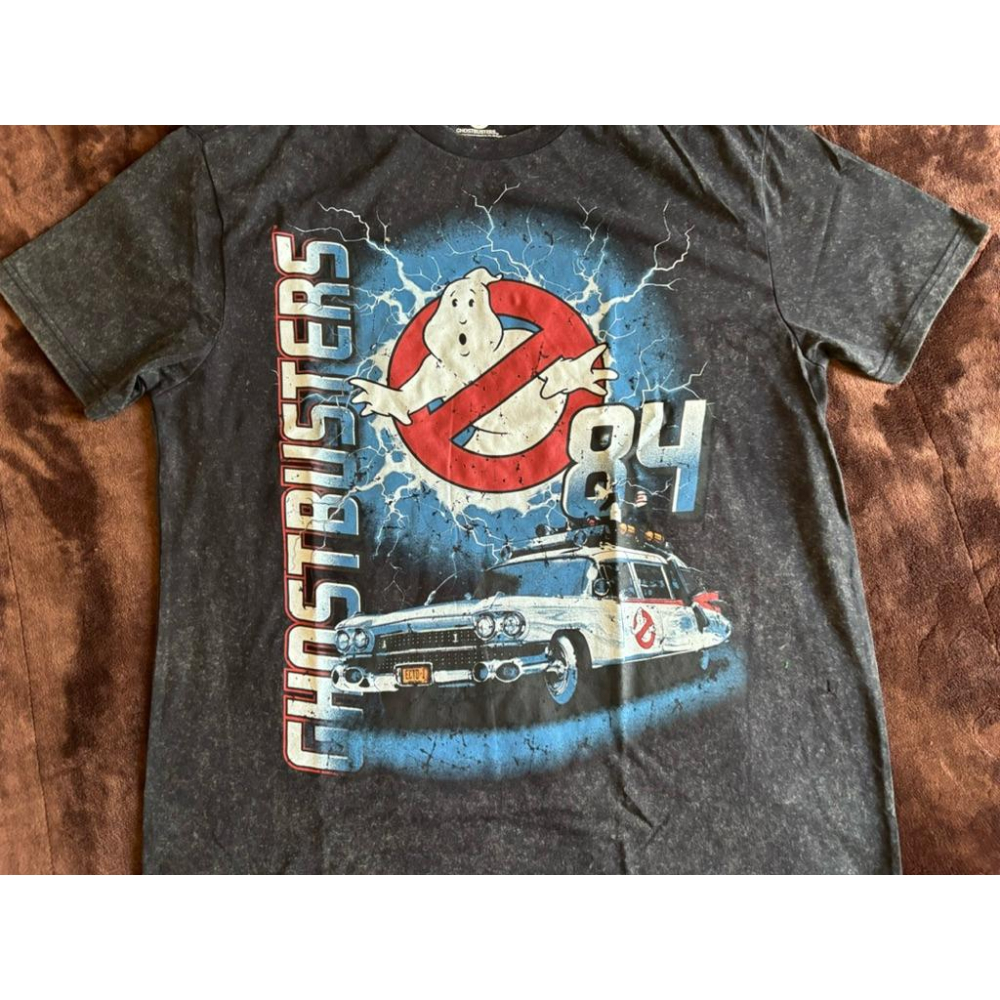 【K4】全新洗舊魔鬼剋星Ghostbusters短T SZ L-細節圖4