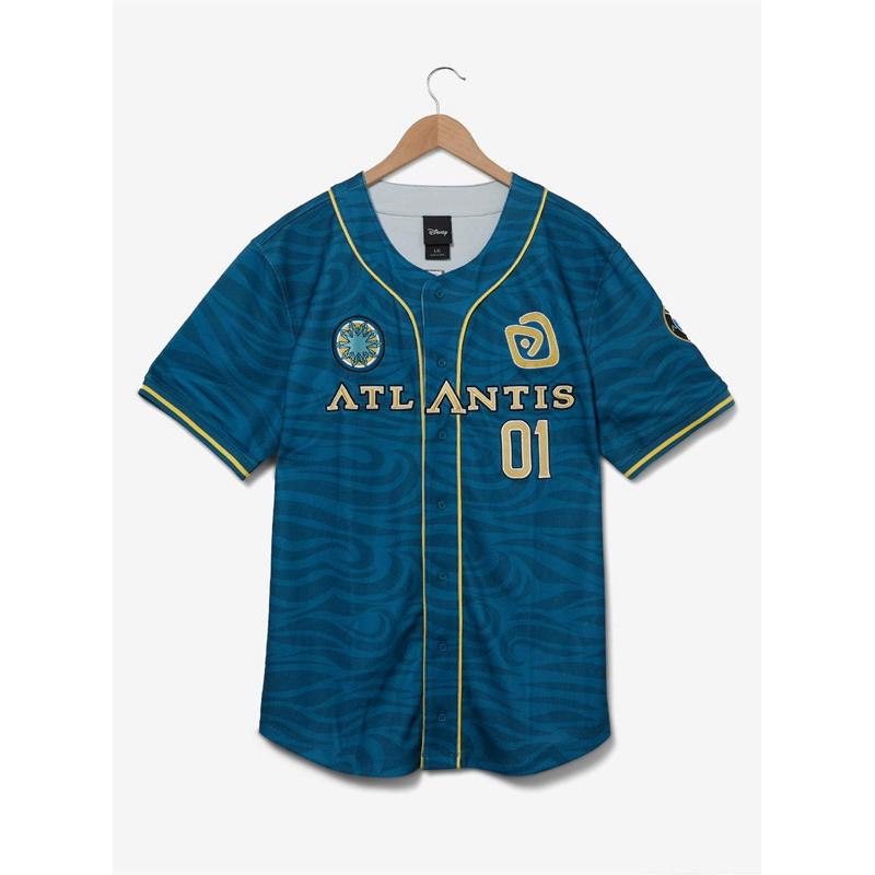 【R1】全新Disney Atlantis: The Lost Empire Kida BoxLunch球衣 SZ L-細節圖2