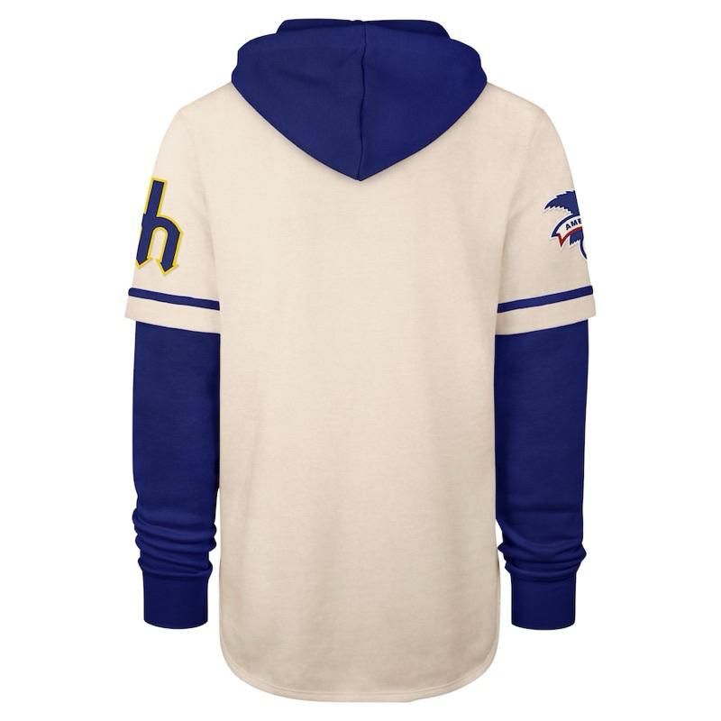 【J4】47 Brand美國大聯盟西雅圖水手Seattle Mariners Trifecta Hoody帽T SZ L-細節圖3