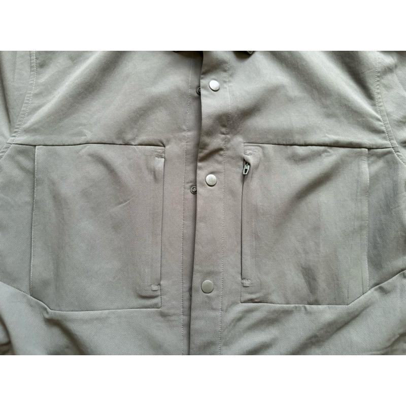 二手City Scope Overshirts Lululemon軍綠色襯衫外套 SZ L-細節圖9