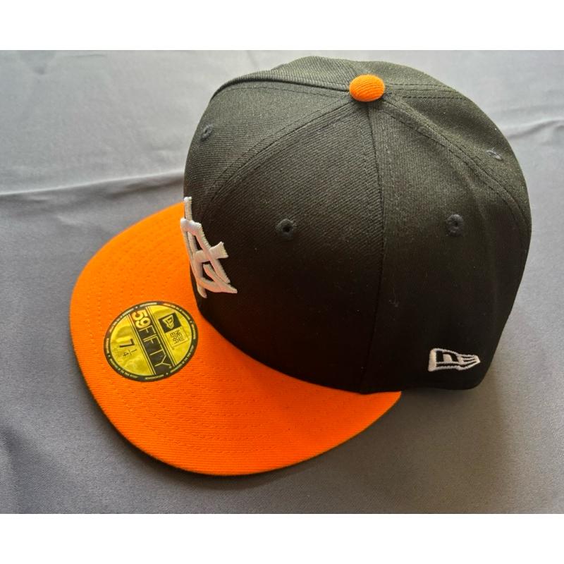 東京巨蛋帶回全新日本讀賣巨人New Era全封棒球帽 SZ 7 1/4-細節圖2