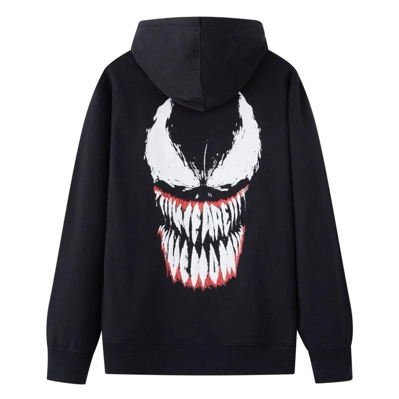 【J4】全新Marvel 猛毒和蜘蛛人 Venom Spiderman帽T SZ L-細節圖2