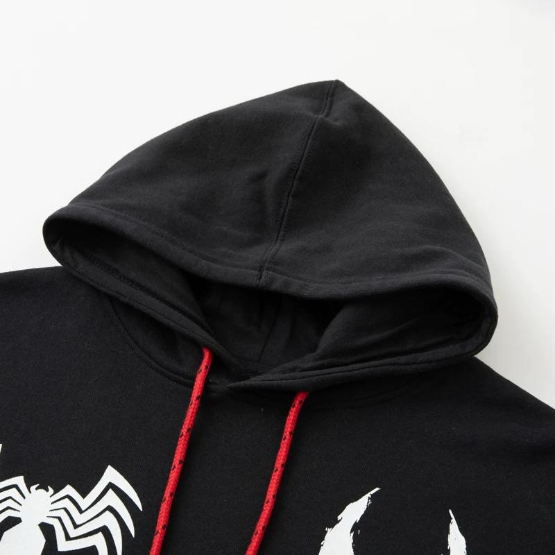 【J4】全新Marvel 猛毒和蜘蛛人 Venom Spiderman帽T SZ L-細節圖3