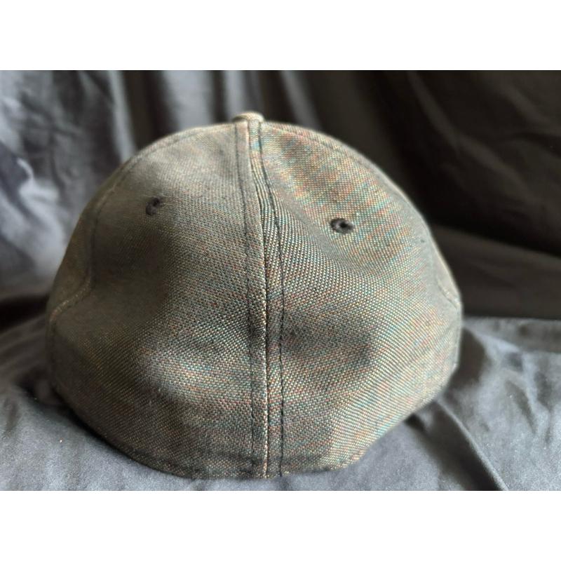 二手古著Vintage New Era Nixon logo全封棒球帽 SZ 7 1/2-細節圖3