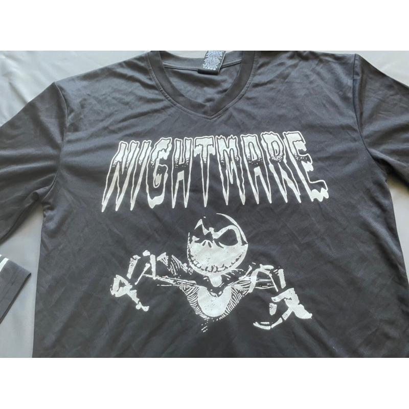 【B1】二手聖誕驚魂夜The Nightmare Before Christmas球衣 SZ L-細節圖2
