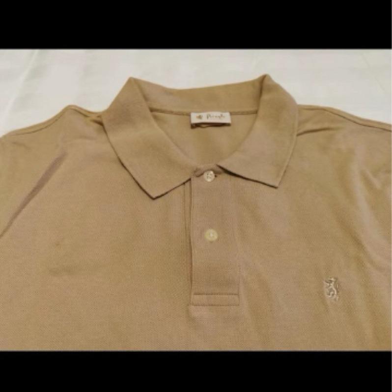 【A2】00＇s二手古著Vintage英國購回正品Pringle Polo衫 SZ L 香港製造-細節圖2