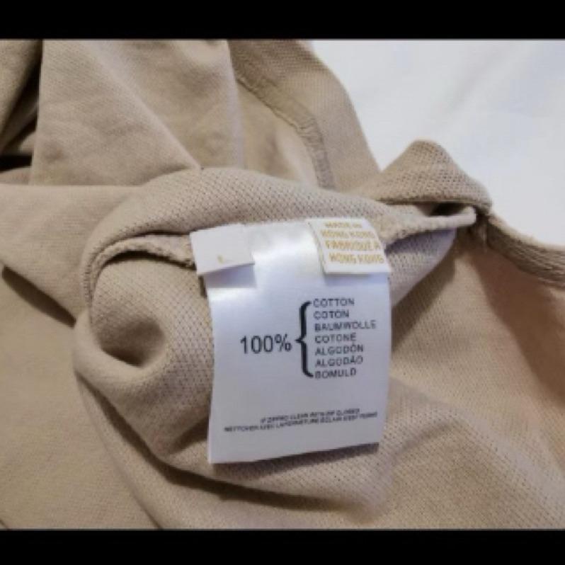 【A2】00＇s二手古著Vintage英國購回正品Pringle Polo衫 SZ L 香港製造-細節圖4