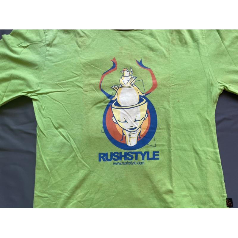【B2】二手潮牌Rush Style薄長T  SZ M-細節圖2