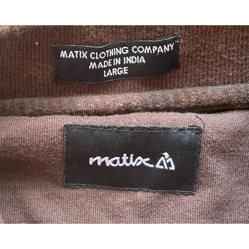 【A2】二手古著Vintage西海岸滑板大牌Matix Polo衫 SZ L-細節圖4