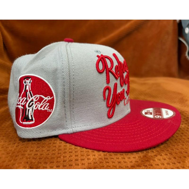 全新可口可樂Coca Cola x New Era Snapback棒球帽-細節圖3