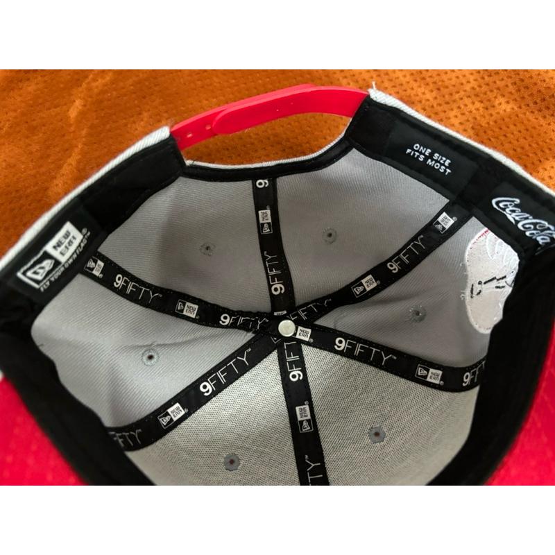 全新可口可樂Coca Cola x New Era Snapback棒球帽-細節圖5