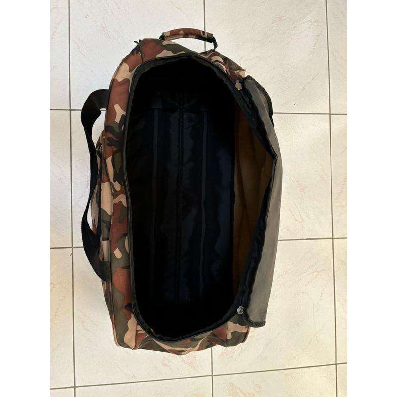 二手衝浪大牌Quiksilver迷彩 dufflebag拉桿行李袋 60L-細節圖4