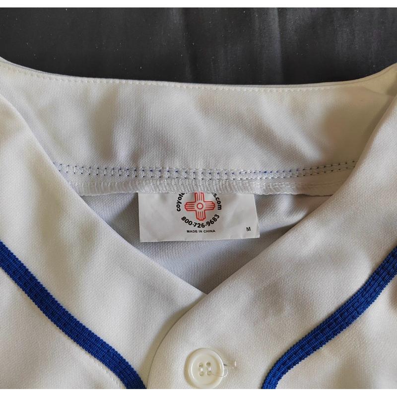 【 R3】全新美國大聯盟堪薩斯皇家Kansas Royals棒球球衣 SZ M/XL-細節圖3