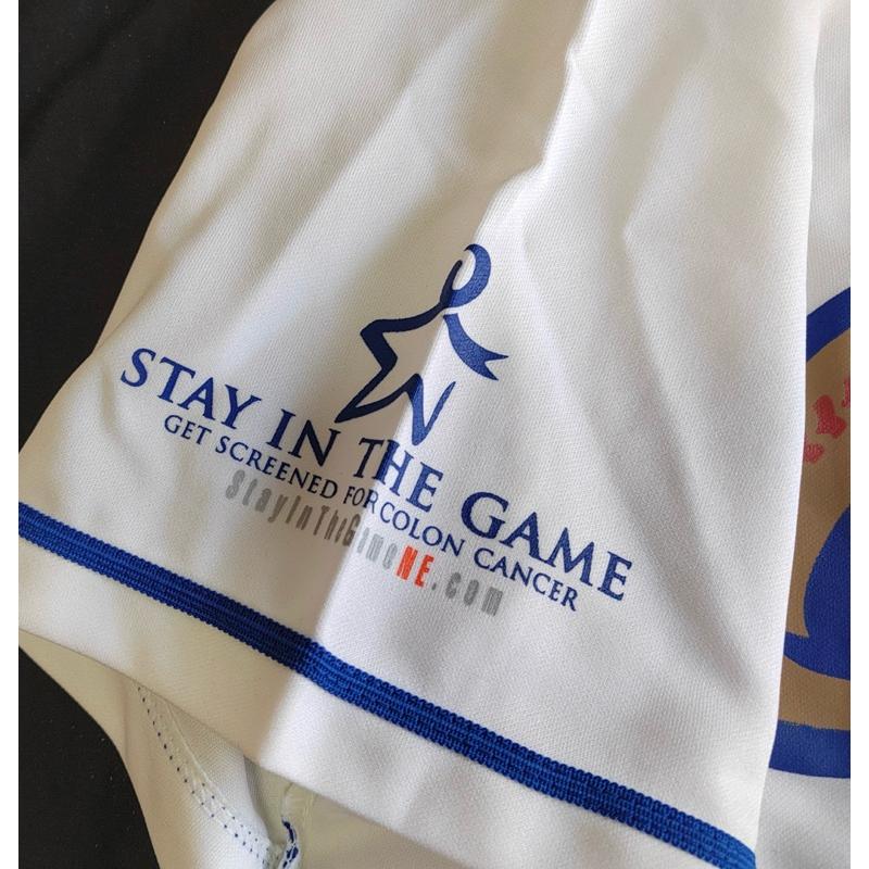 【 R3】全新美國大聯盟堪薩斯皇家Kansas Royals棒球球衣 SZ M/XL-細節圖4