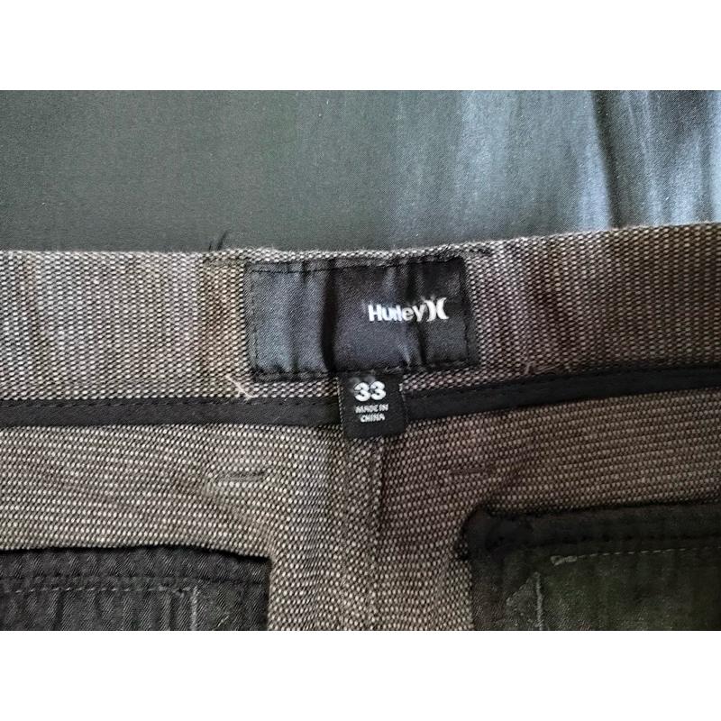 二手古著Vintage沖浪大牌Hurley短褲 SZ 33-細節圖3