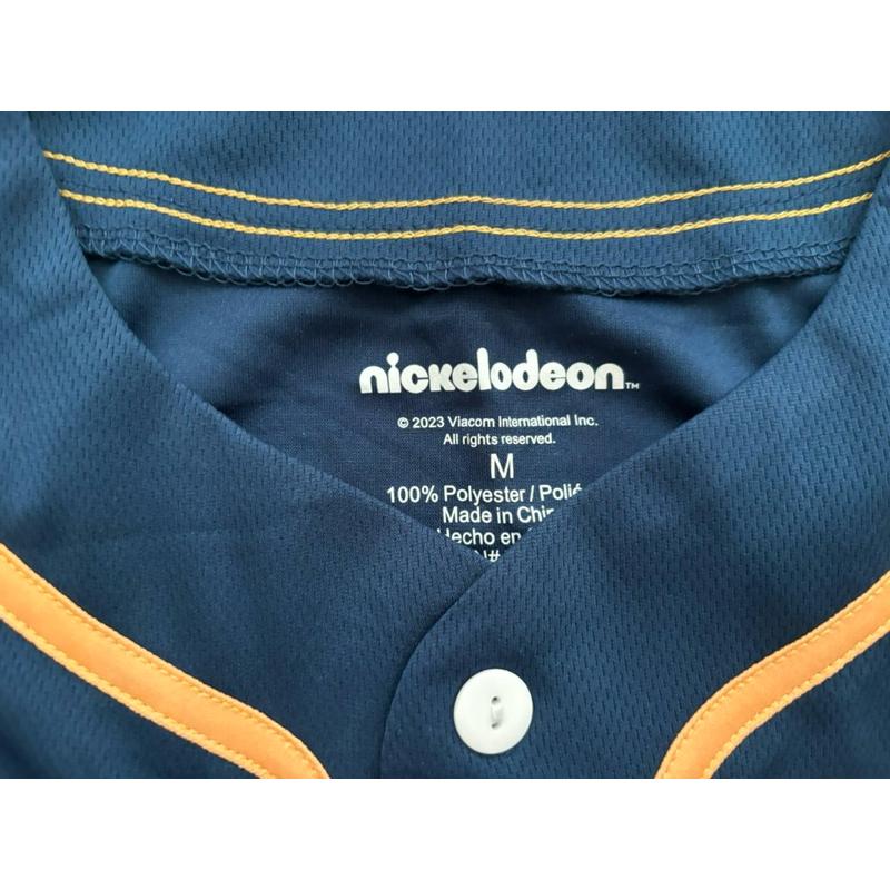 【R3】全新Nicklodoneon海綿寶寶Spongebob棒球球衣  SZ M-細節圖4