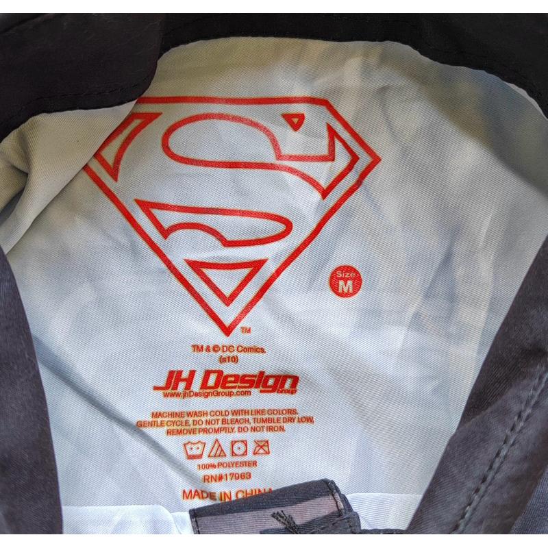 【L4】全新DC Superman 轉印全版襯衫 SZ M-細節圖4