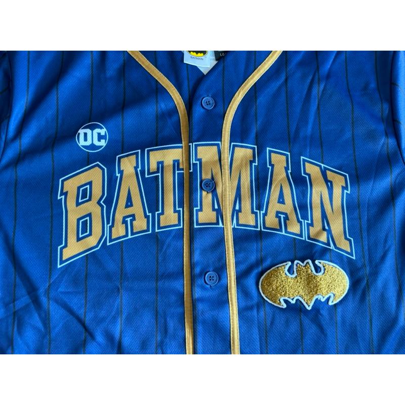 【P3】全新DC Comics Batman蝙蝠俠棒球球衣 SZ L-細節圖2