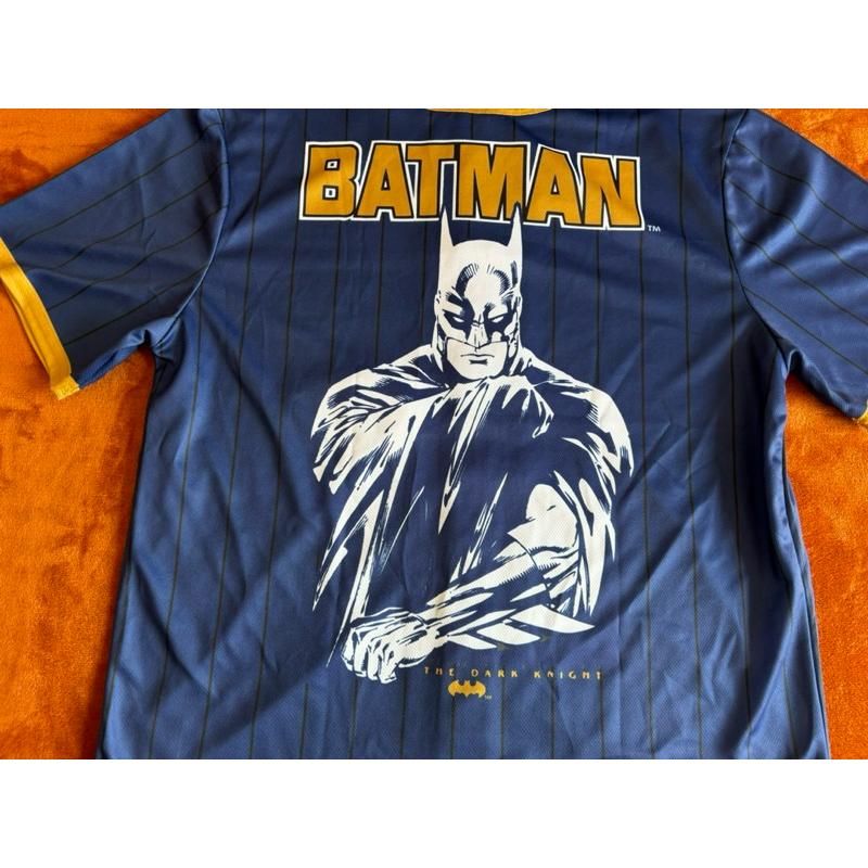【P3】全新DC Comics Batman蝙蝠俠棒球球衣 SZ L-細節圖5