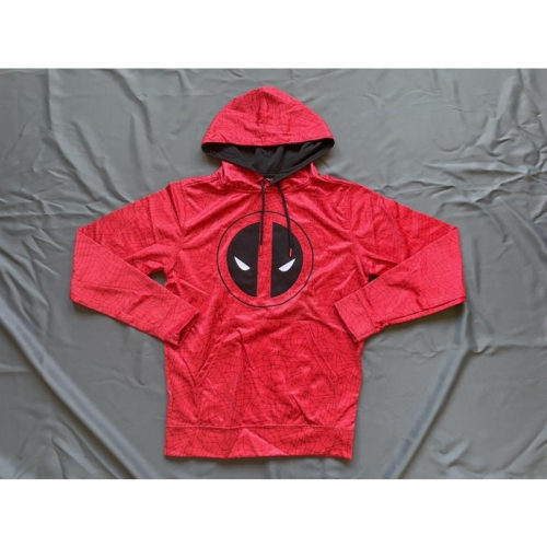 【J1】全新Marvel死侍Deadpool Logo帽T SZ S - 潮到不行 - iOPEN Mall