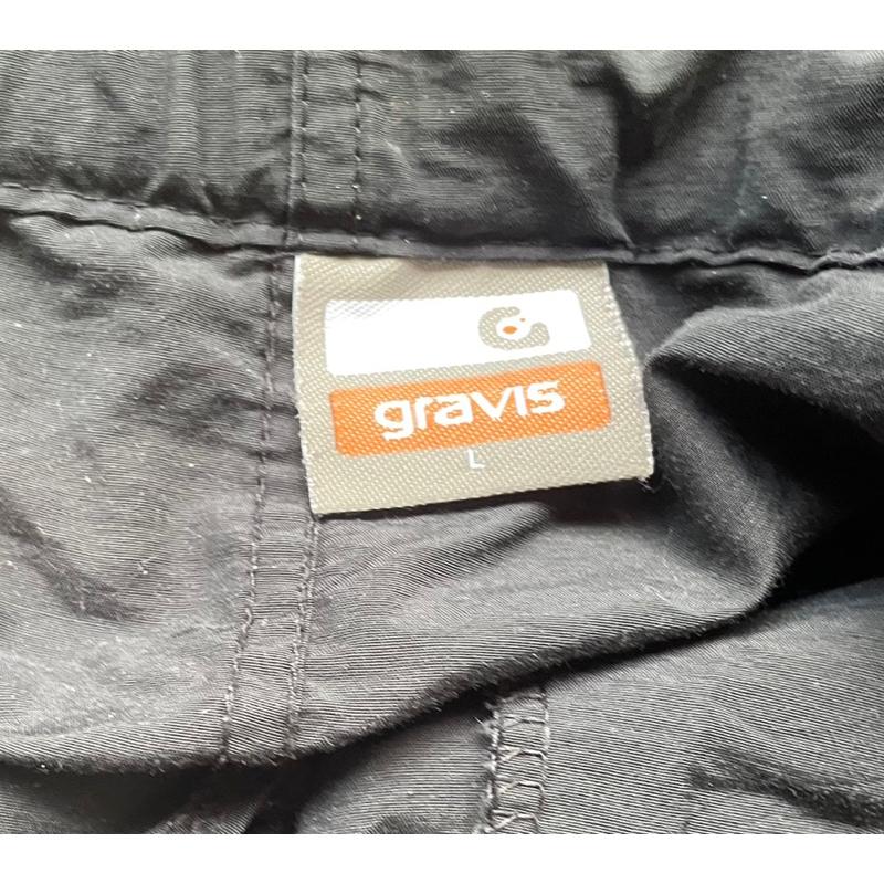 二手古著Vintage滑雪大牌Gravis束口七分褲 SZ L-細節圖4