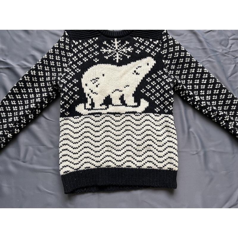【M1】二手Tommy Hilfger厚毛衣 SZ S-細節圖2