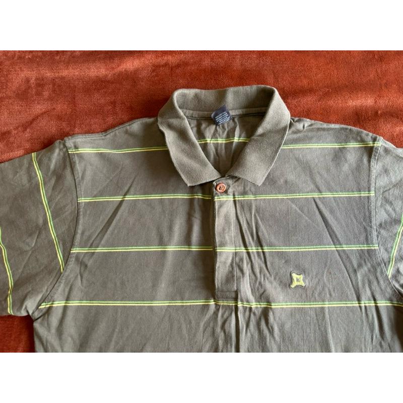 二手古著Vintage滑板大牌Freshjive Polos衫 SZ M-細節圖2