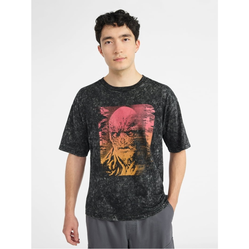 全新怪奇物語Netflix Stranger Things Vecna No Boundaries短T SZ S-細節圖2