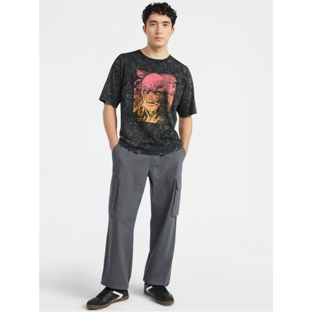 全新怪奇物語Netflix Stranger Things Vecna No Boundaries短T SZ S-細節圖3