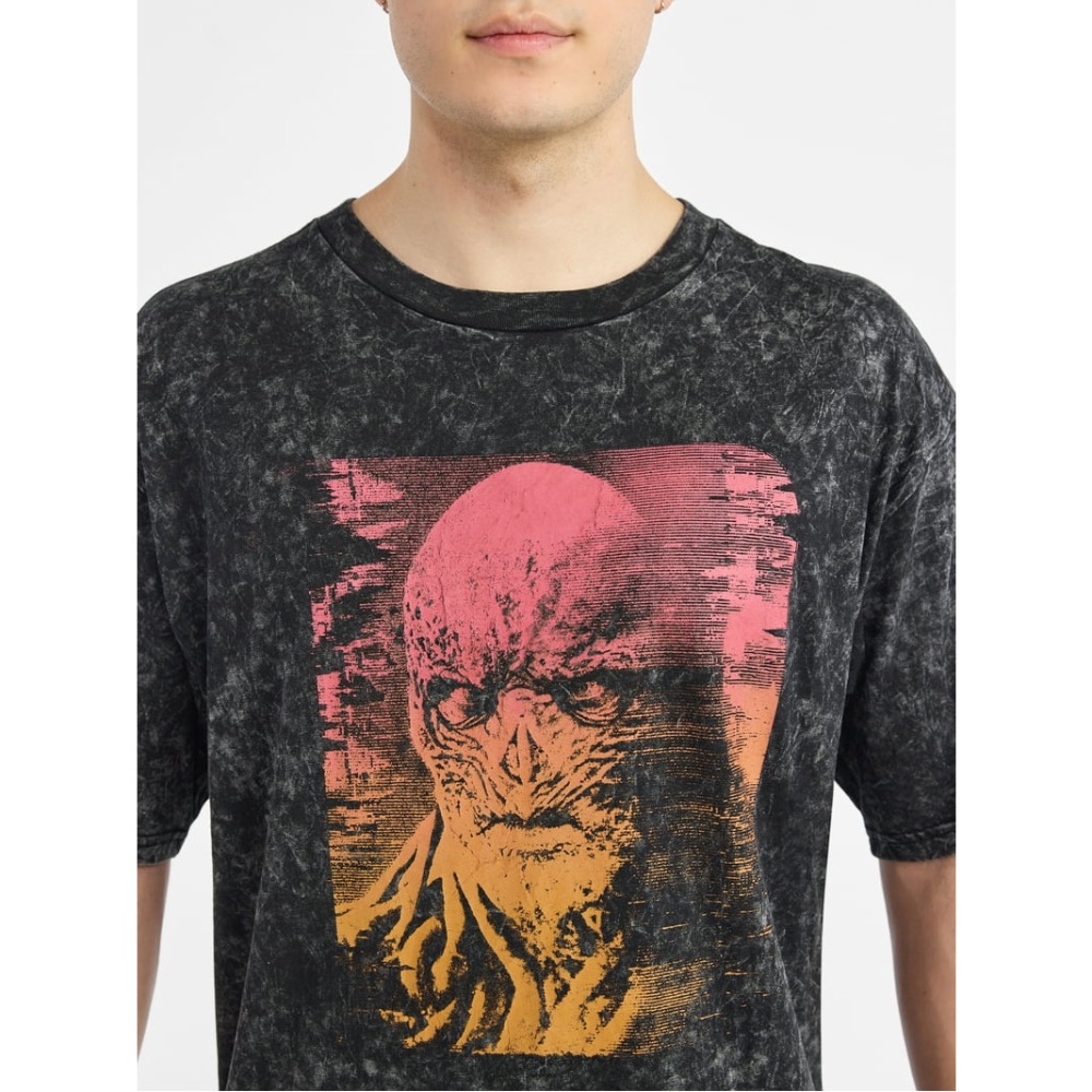 全新怪奇物語Netflix Stranger Things Vecna No Boundaries短T SZ S-細節圖5