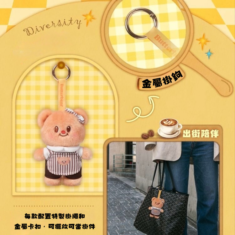 黃油小熊-百變櫥窗系列盲盒-細節圖4