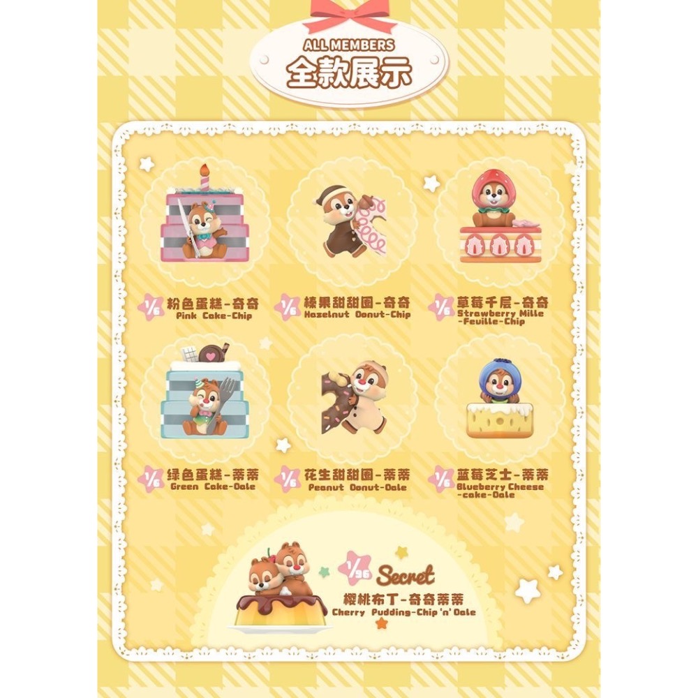 奇奇蒂蒂甜品奇遇記系列盲盒-細節圖8