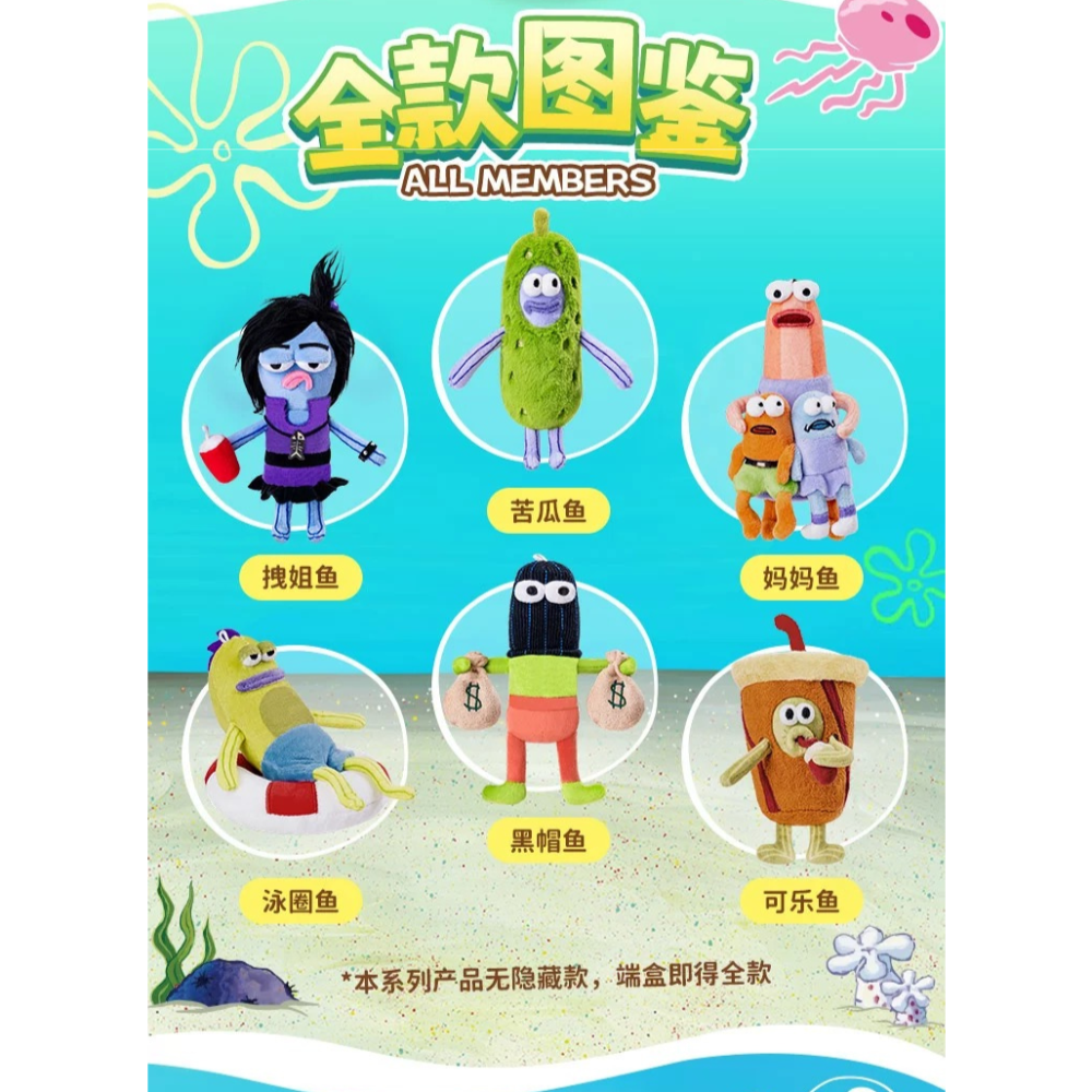 【2026預售】比奇堡居民的一天系列盲盒-細節圖9